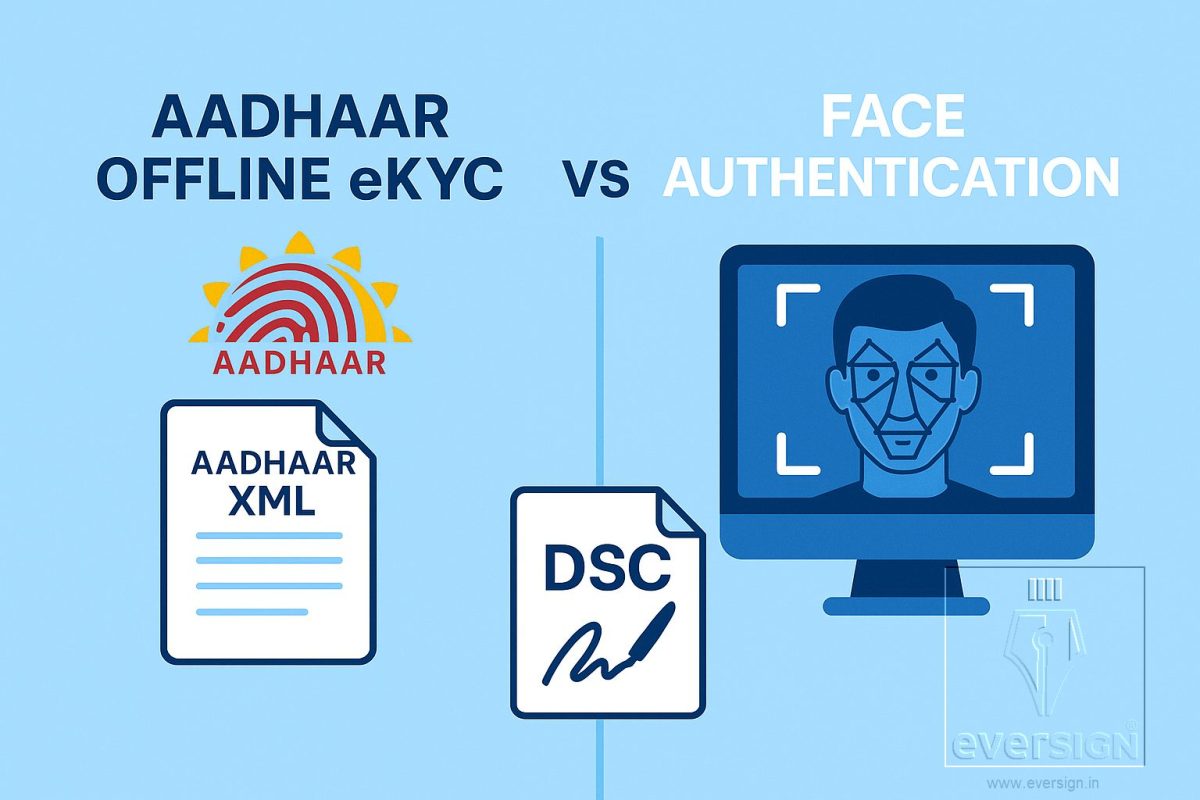 Aadhaar eKYC vs Face Authentication